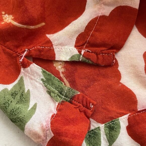 Vintage Cherokee Hawaiian Button Down Shirt Mens Sz M 90s Wooden Botton Surf‎ - Picture 13 of 15